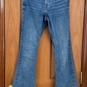Stylish &Denim Flare Women's Denim Blue Jeans Size 2 Y2K